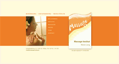 Desktop Screenshot of massage-lang.at